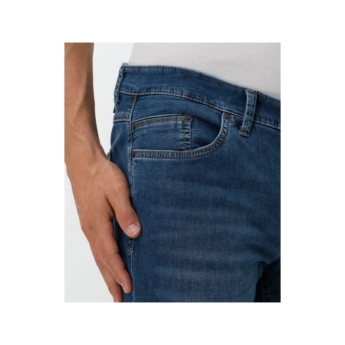 EUREX by BRAX Brax 5-Pocket-Jeans uni Blue Stone (25) (1-tlg)