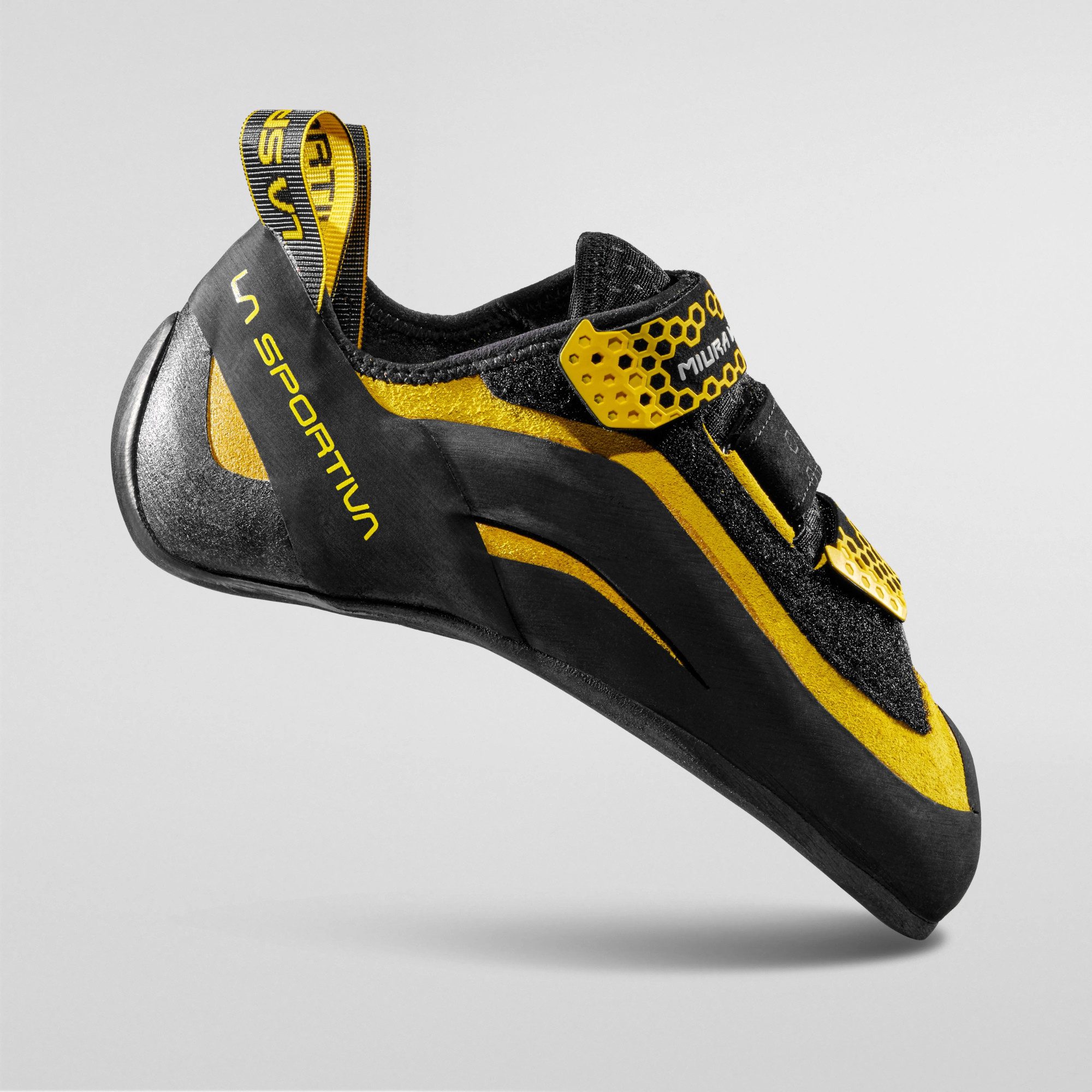 La Sportiva Miura VS Kletterschuh Black/Yellow Kletterschuh