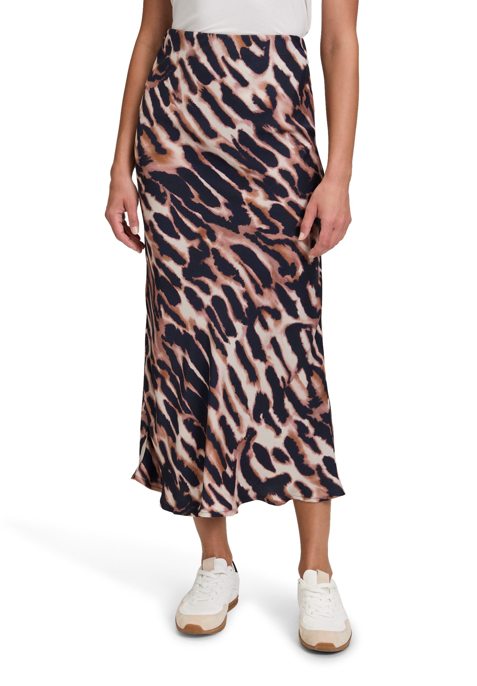 Betty Barclay Maxirock Damen Satinrock unifarben günstig online kaufen