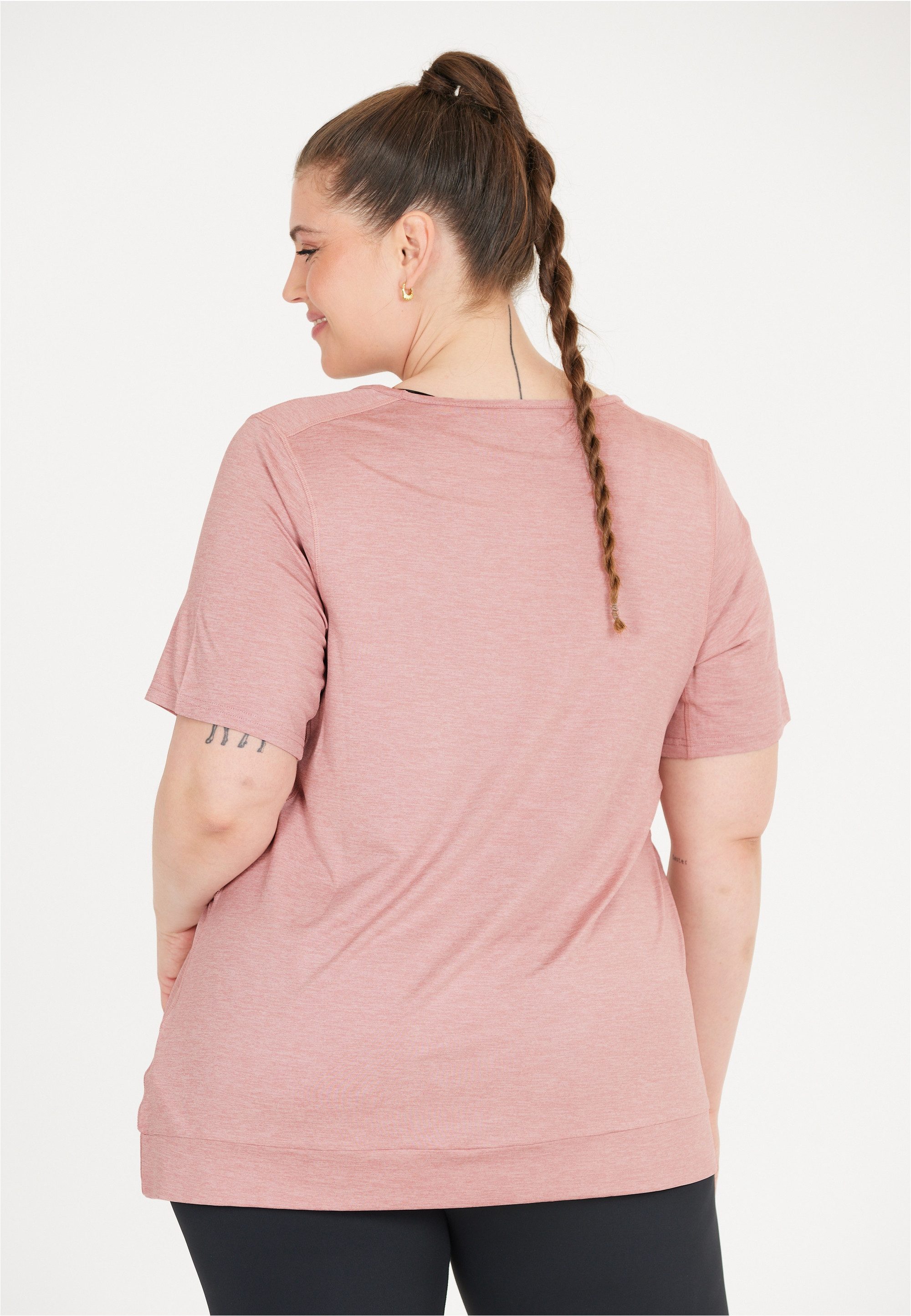 Q by Endurance Funktionsshirt BREE MELANGE (1-tlg) mit QUICK DRY-Technologie