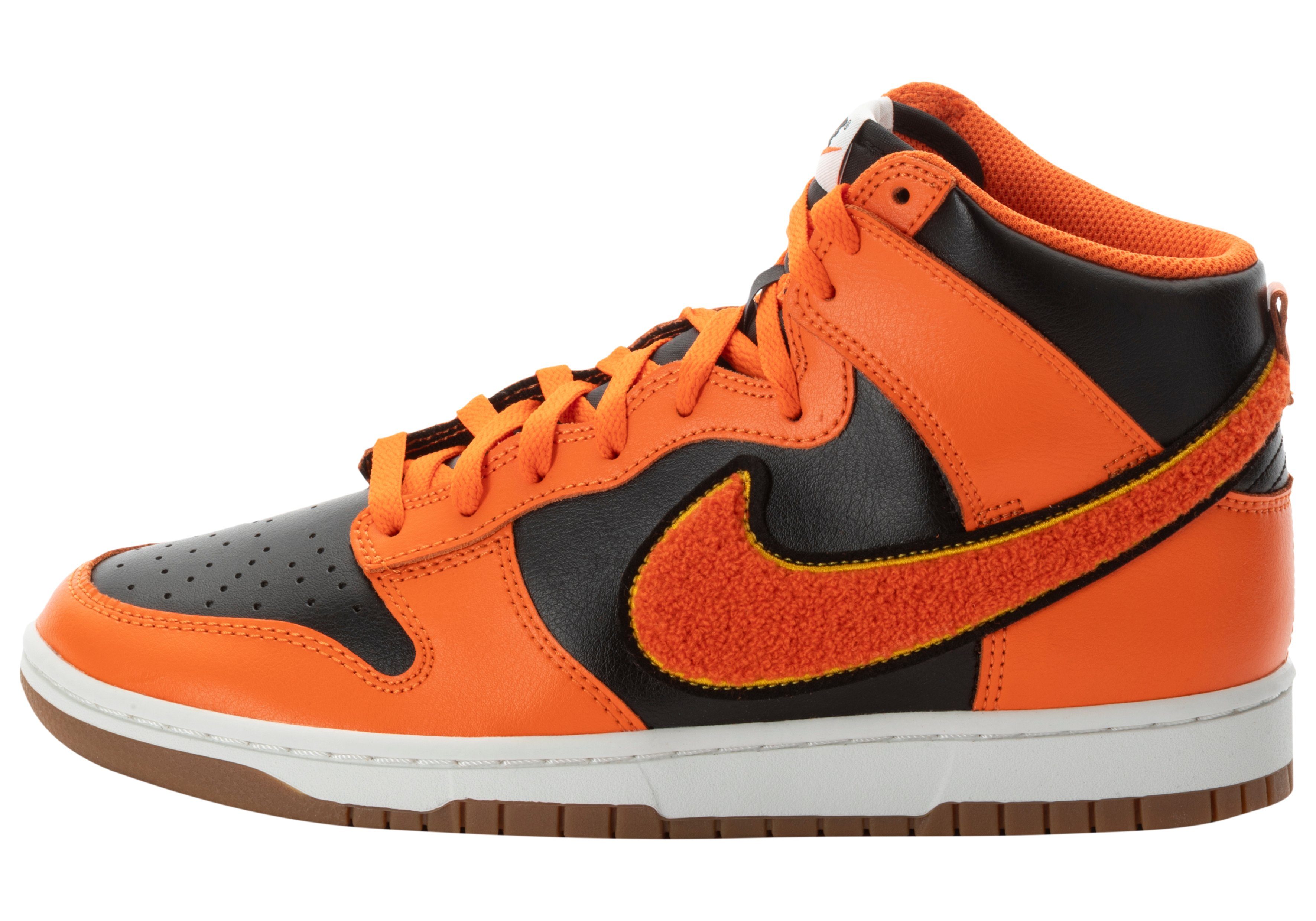 Nike Sportswear Nike Dunk High University Chenille Swoosh Safty Orange Snea günstig online kaufen
