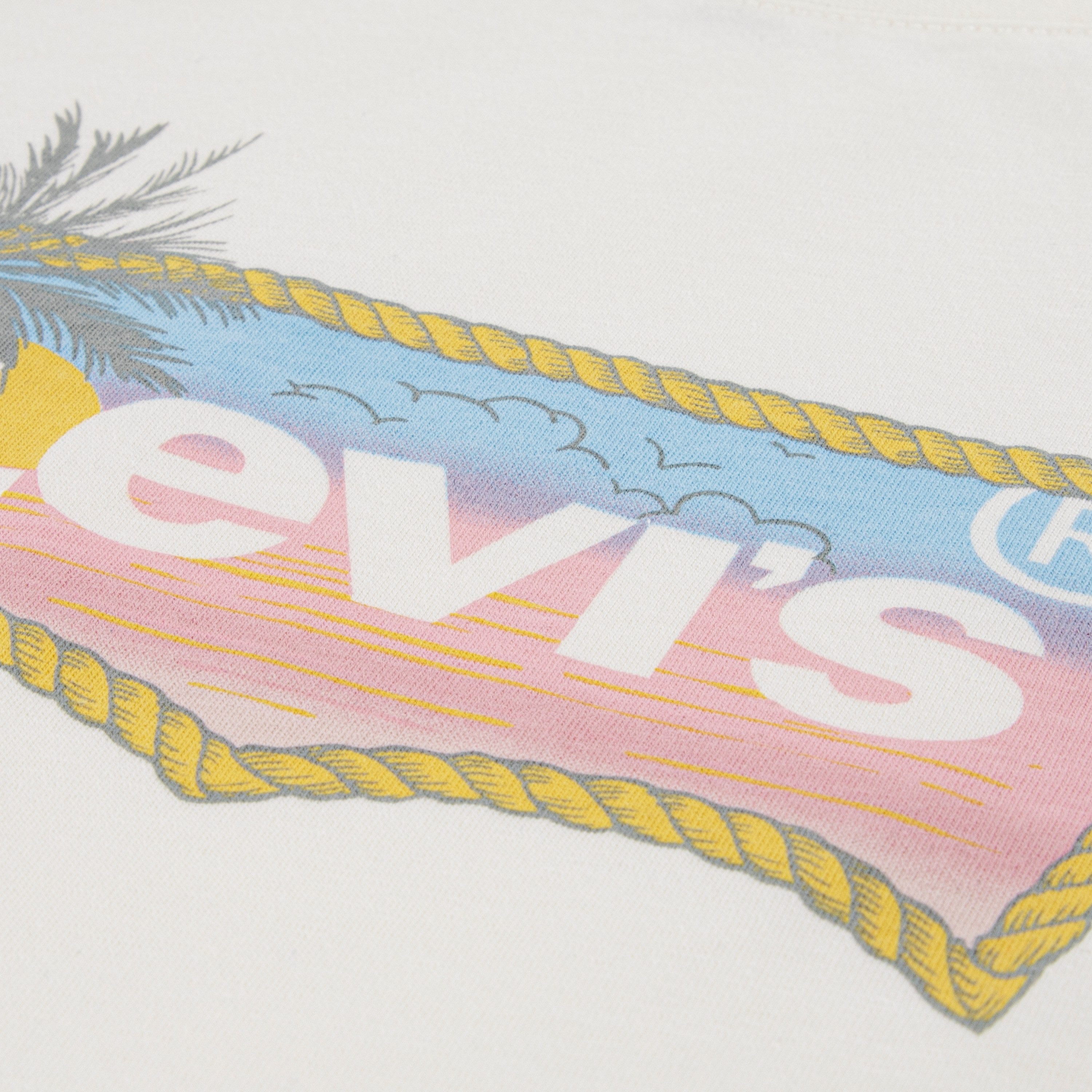 Levi's® Kids T-Shirt LVG OMBRE BATWING TEE mit Sundowner-Logoprint