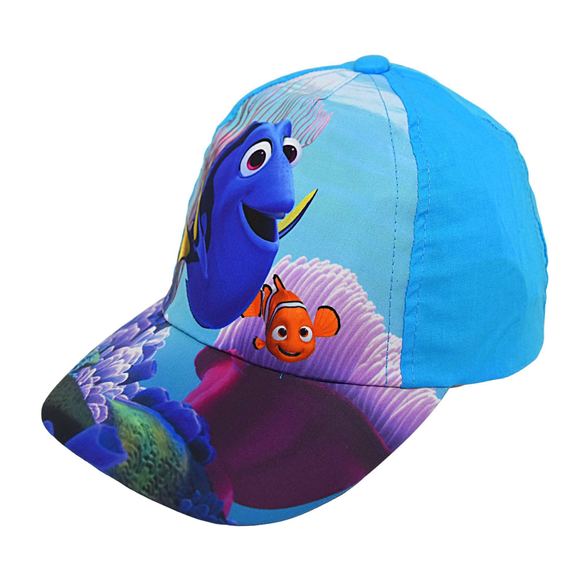 Schutz Größe Nemo 30+ Disney Hellblau mit 52-54 Dory cm & UV Cap Sommerkappe Baseball