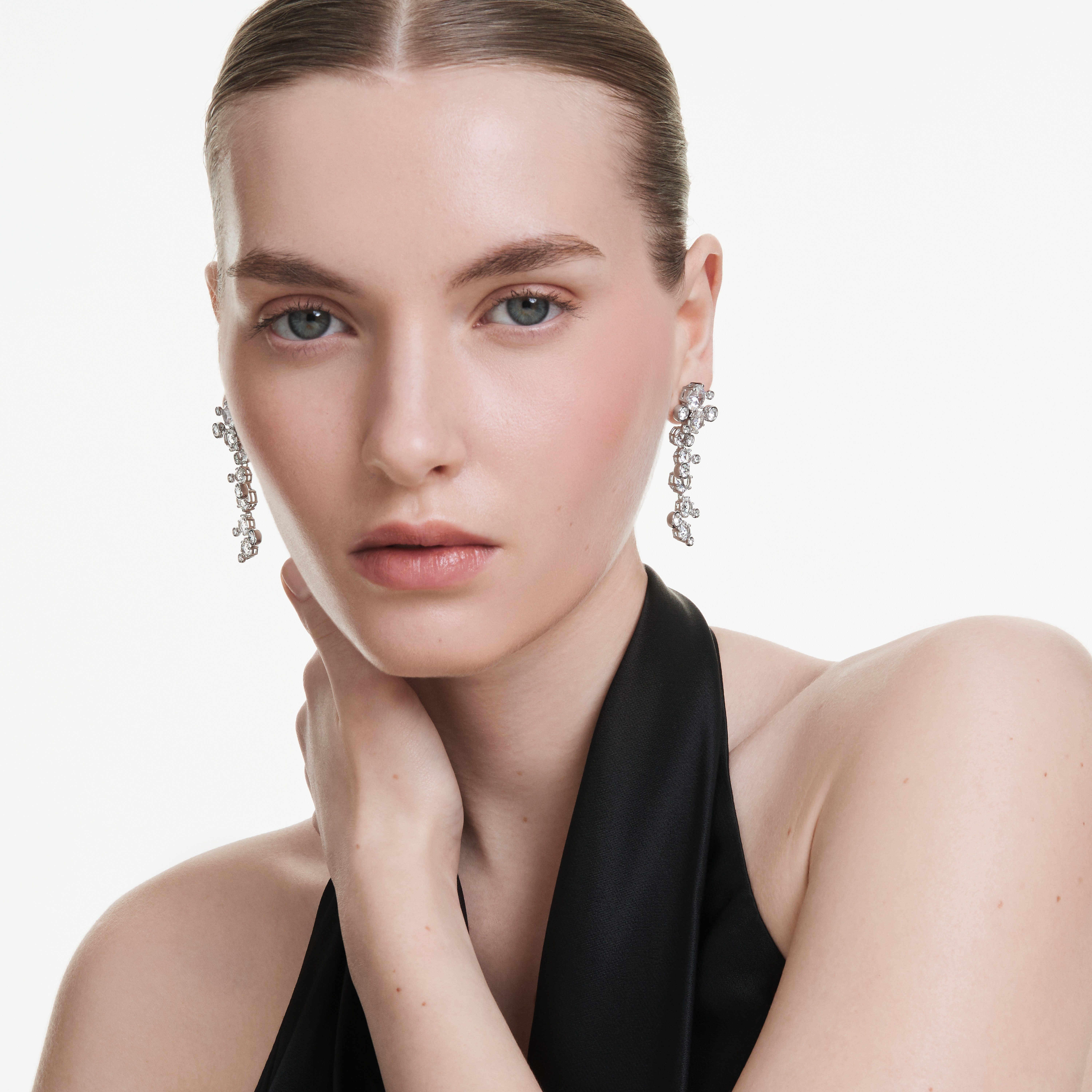 Swarovski Paar Ohrstecker Schmuck Geschenk Constella Ohrringe, mit Swarovski® Kristall – Bild 5 von 5