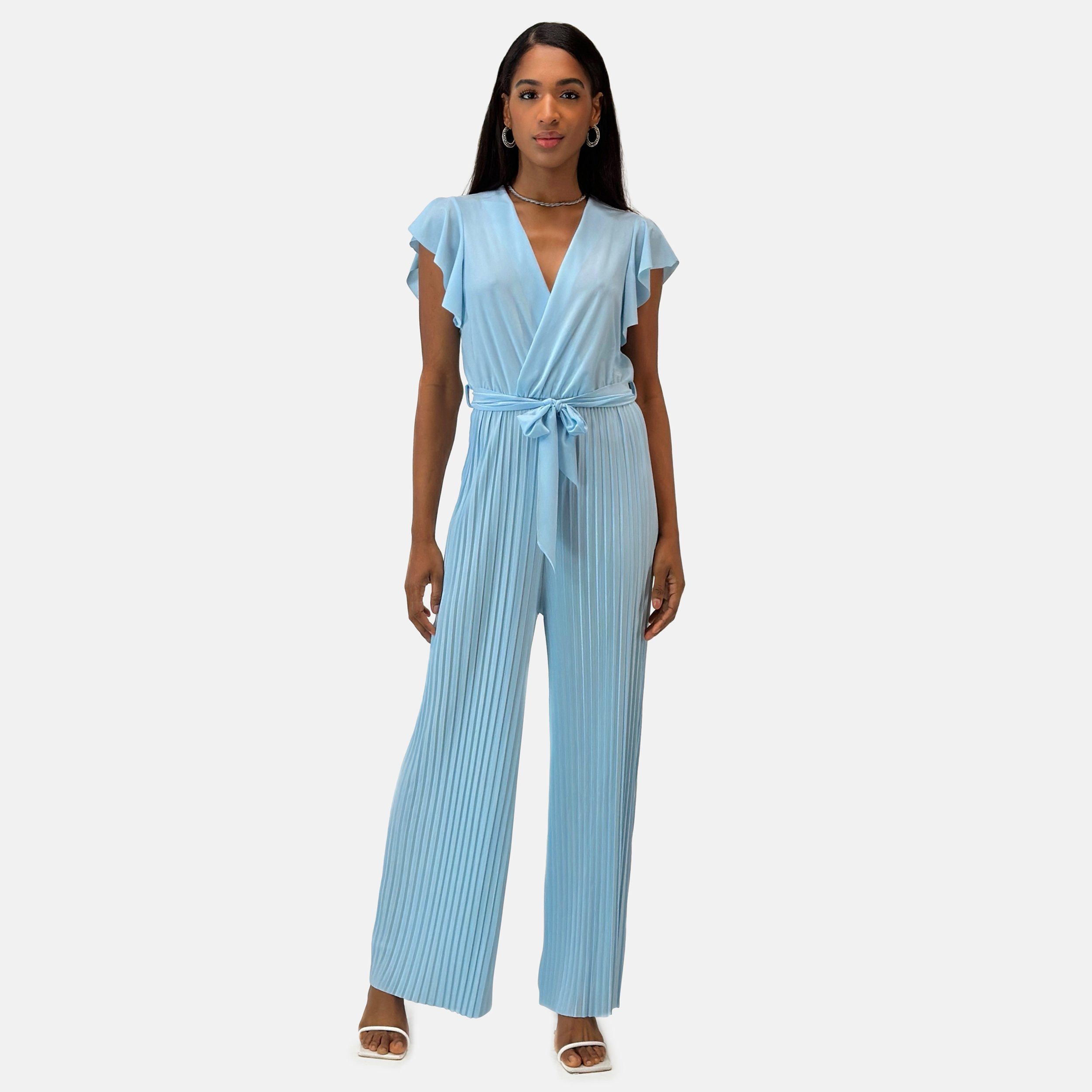 Elara Jumpsuit Elara Damen Jumpsuit V-Schnitt günstig online kaufen