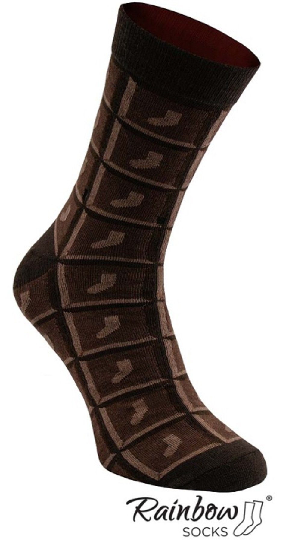 Capelli New York Socken Schokoladen Socken-Box - Geschenk Set günstig online kaufen