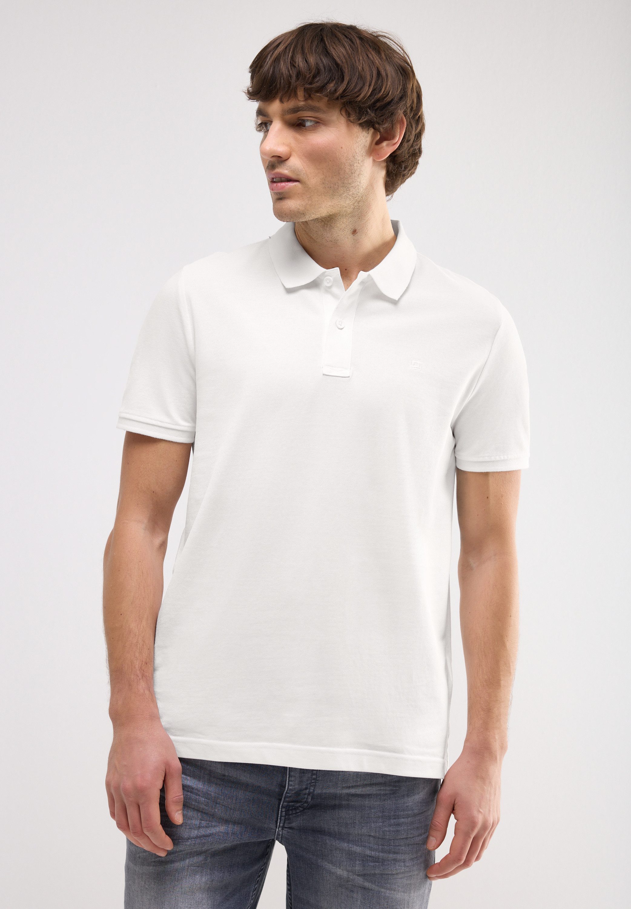 STREET ONE MEN Poloshirt aus reiner günstig online kaufen