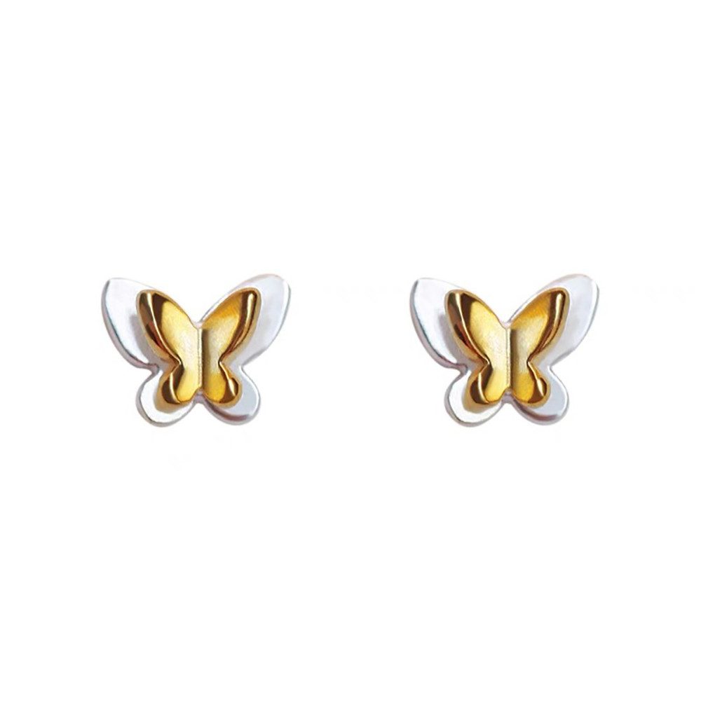 Color Design Paar Ohrstecker Schmetterling Ohrringe SMK-42 (Ohrstecker Schm günstig online kaufen