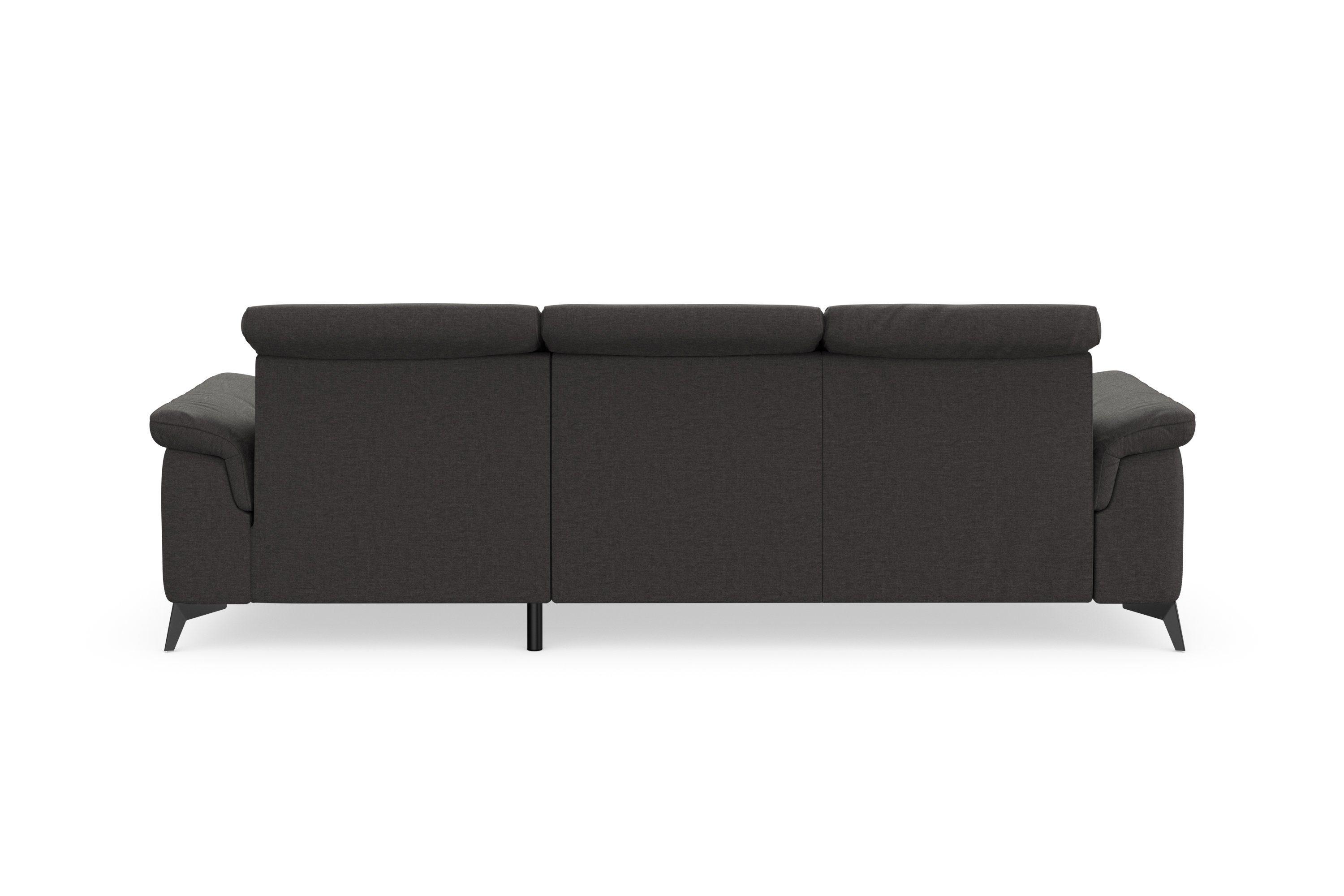 Sinatra, und Kopfteilverstellung Ecksofa Recamiere, mit mit sit&more Armteilfunktion optional