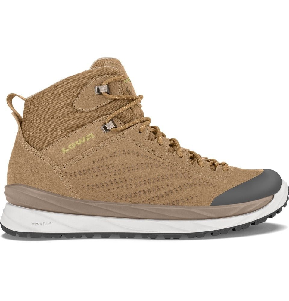 Lowa Alltag-Travelschuhe Malta Mid GTX (Veloursleder, wasserdicht) Sneaker günstig online kaufen