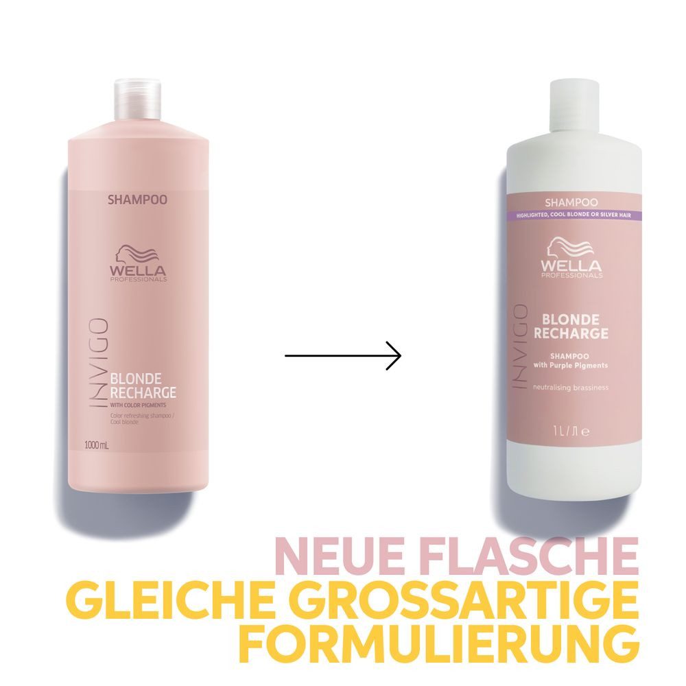 Wella Professionals Haarshampoo Invigo Blond Recharge Shampoo 1000 ml