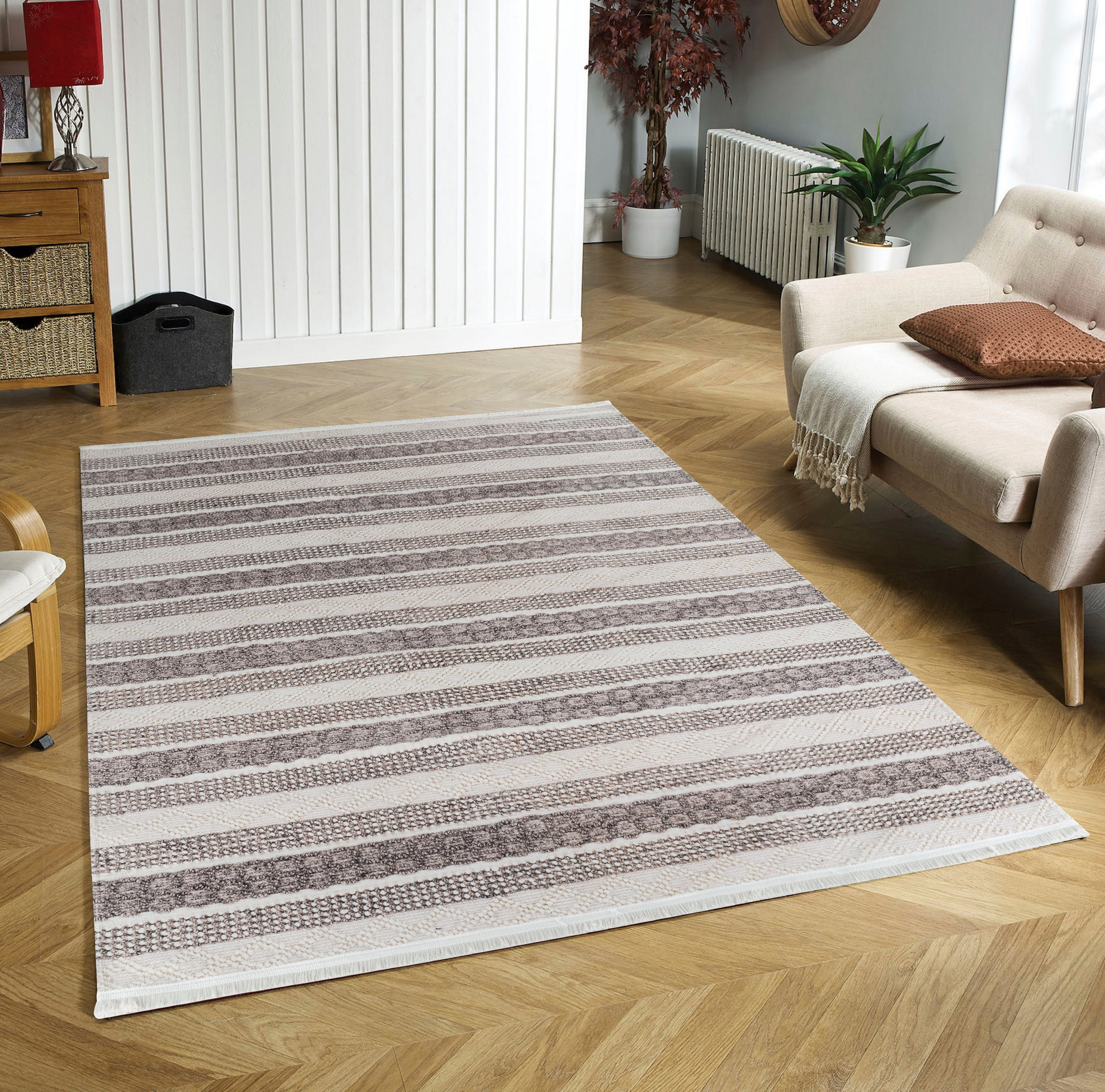 Teppich EFE 1030, Sehrazat, Style 5 Flachwebteppich, Höhe: rechteckig, Wohnzimmer, Scandi mm