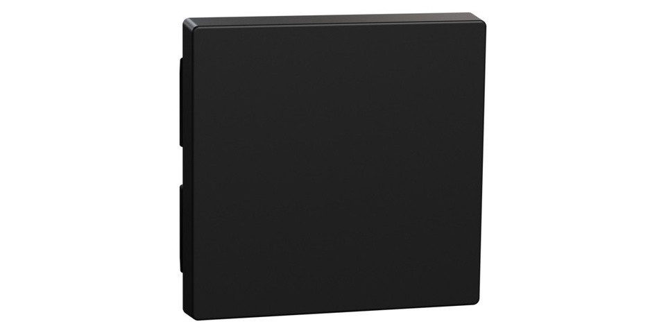 merten Lichtschalter Merten MEG3300-0403 Wippe, System M, Ocean Plastic, schwarz matt