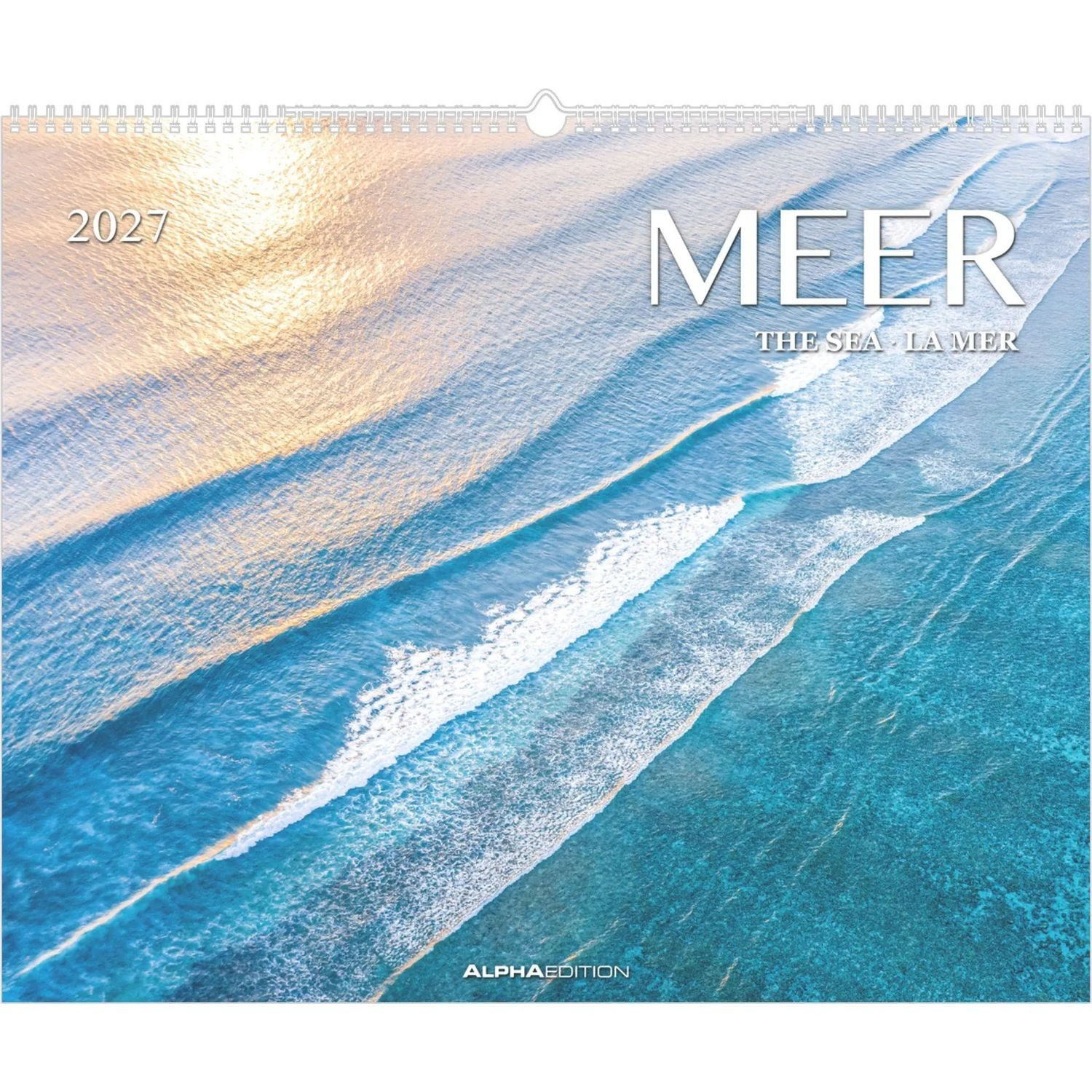 Alpha Edition Wandkalender Meer 2027