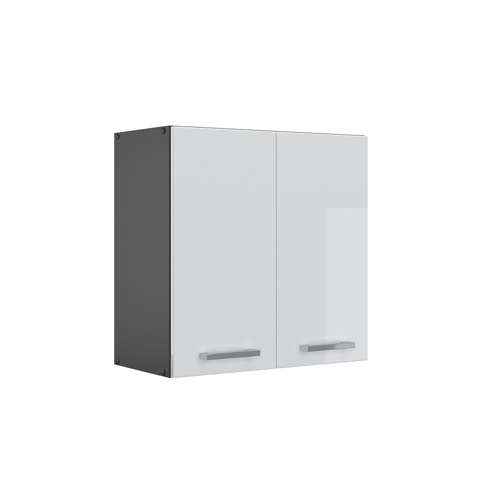 Vicco Hängeschrank R-Line, Weiß Hochglanz/Anthrazit, 60 günstig online kaufen