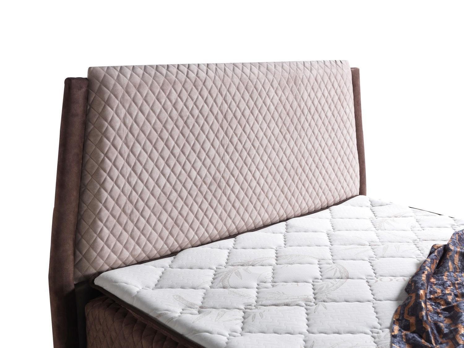 JVmoebel Bett Luxus Europe Betten In Boxspring Bett Betten Polster Möbel Design (Bett), Made Schlafzimmer