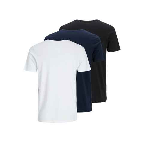 Jack & Jones T-Shirt CORP LOGO TEE (Packung, 3-tlg., 3er-Pack) 3er Packung