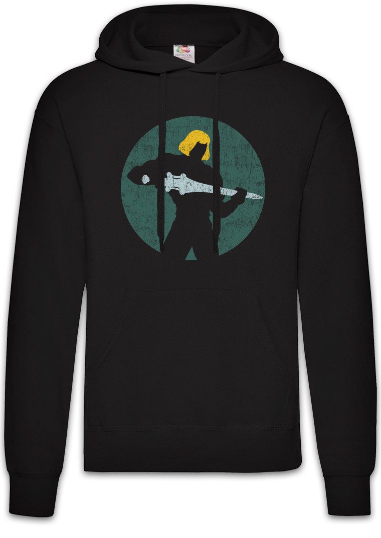 Hoodie Universe Hero Herren Hoodie He Comic Retro Eighties Man Sword Power