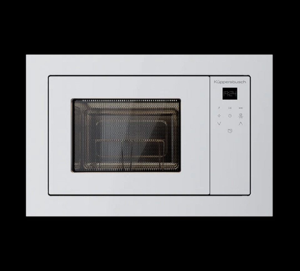 Küppersbusch Mikrowelle M6120.0W, Mikrowelle mit Grill, 20 l, 3 Automatikprogramme, Beleuchtung
