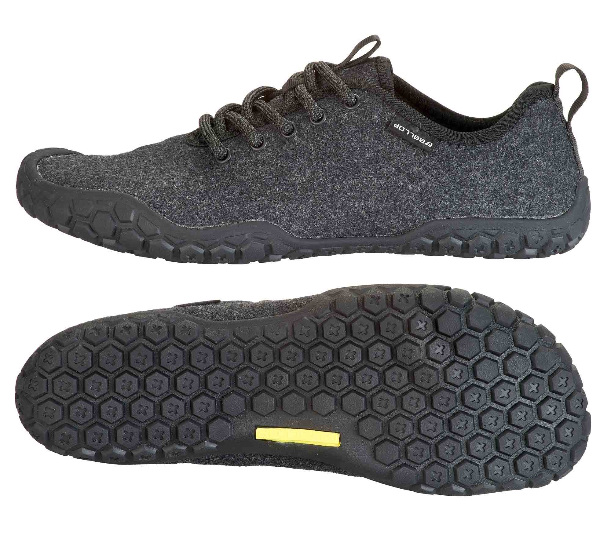 Ballop Barfussschuhe Barefoot Corso dunkelgrau Sneaker günstig online kaufen