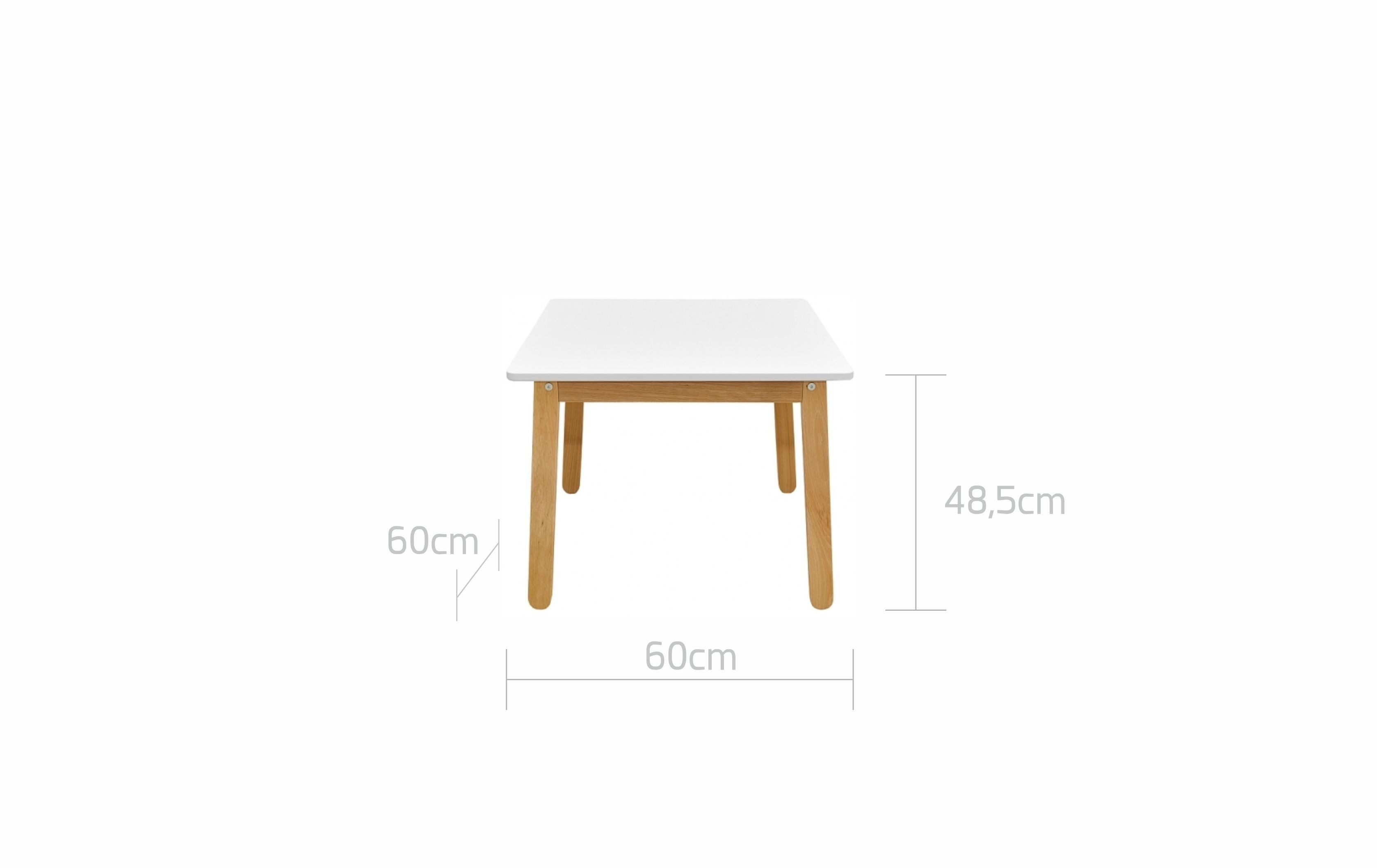 Raumhirsch Furniture Kindertisch Woody – Spiel- & Lerntisch mit modernem & funktionalem Design