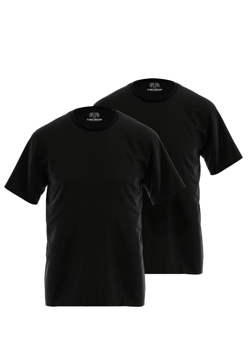 CECEBA T-Shirt Nevada (2-tlg) atmungsaktiv und besonders hautfreundlich, temperaturausgleichend