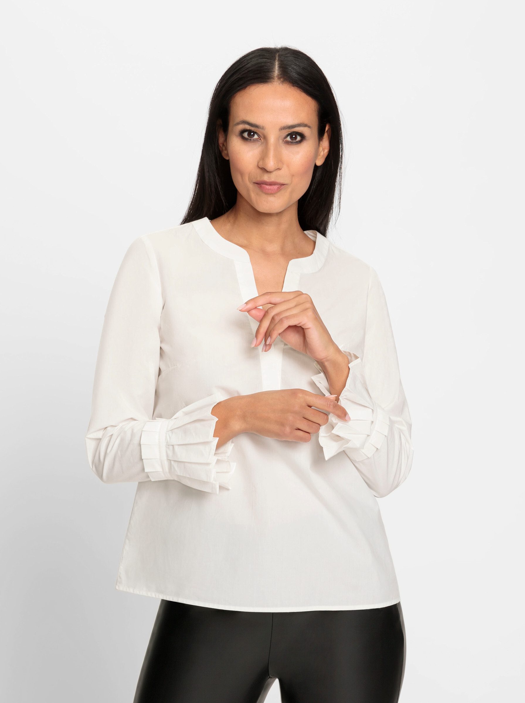 Klassische Bluse Bluse