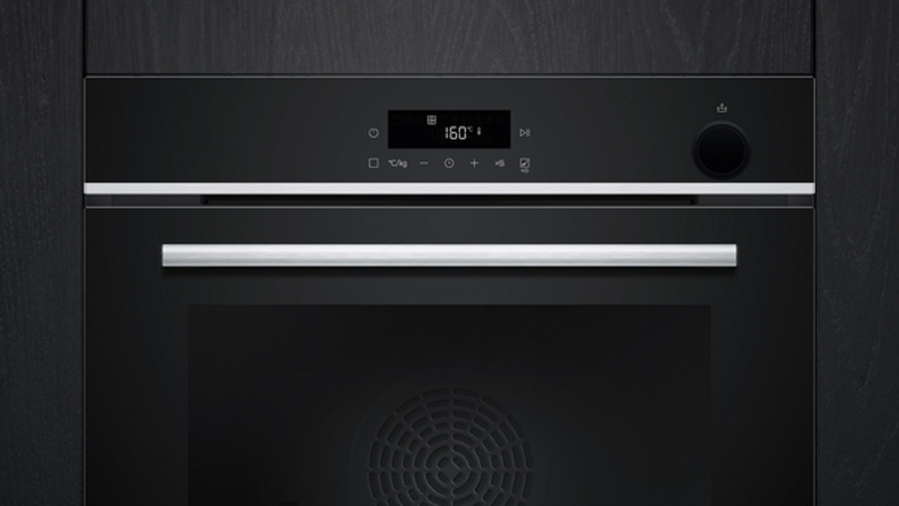 SIEMENS Dampfbackofen iQ300 HR532GBS3, mit Auszug nachrüstbar, integrierte Heißluftfritteuse, 15 Automatikprogramme