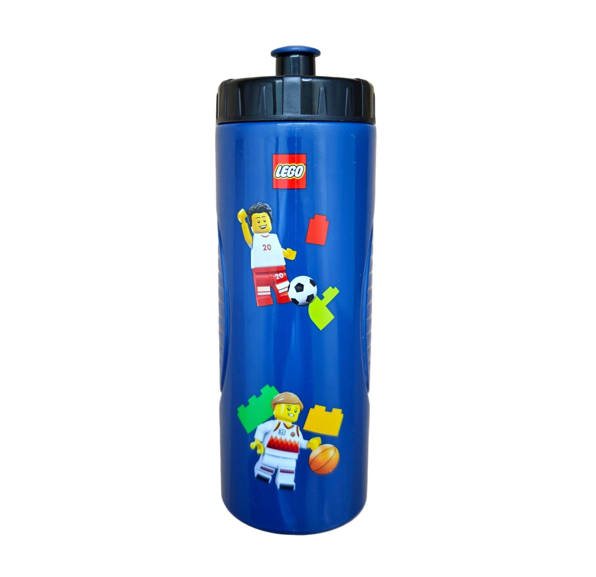 LEGO® Trinkflasche LEGO® Wasserflasche 730 ml – Sport, Rad & Fußball