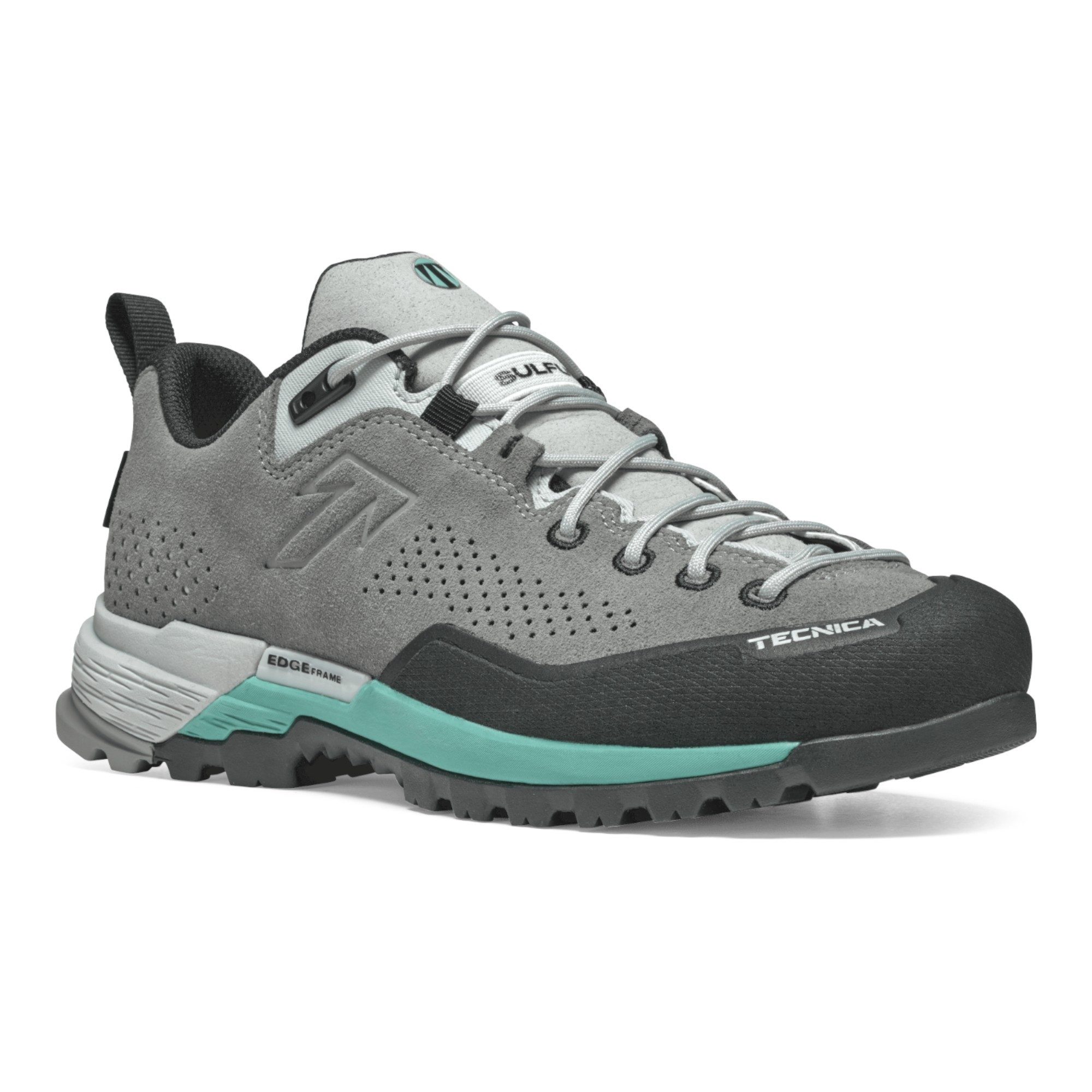 TECNICA Sulfur GTX WS (Zustieg, Veloursleder, wasserdicht) grau Damen Wanderschuh