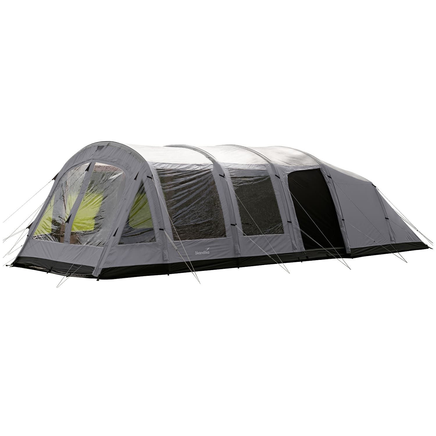 Skandika Tunnelzelt SKANDIKA Timola 6 Air Sleeper Protect XL, 4000 mm Wassersäule, 220 cm Stehhöhe, Canopy, Air Tent