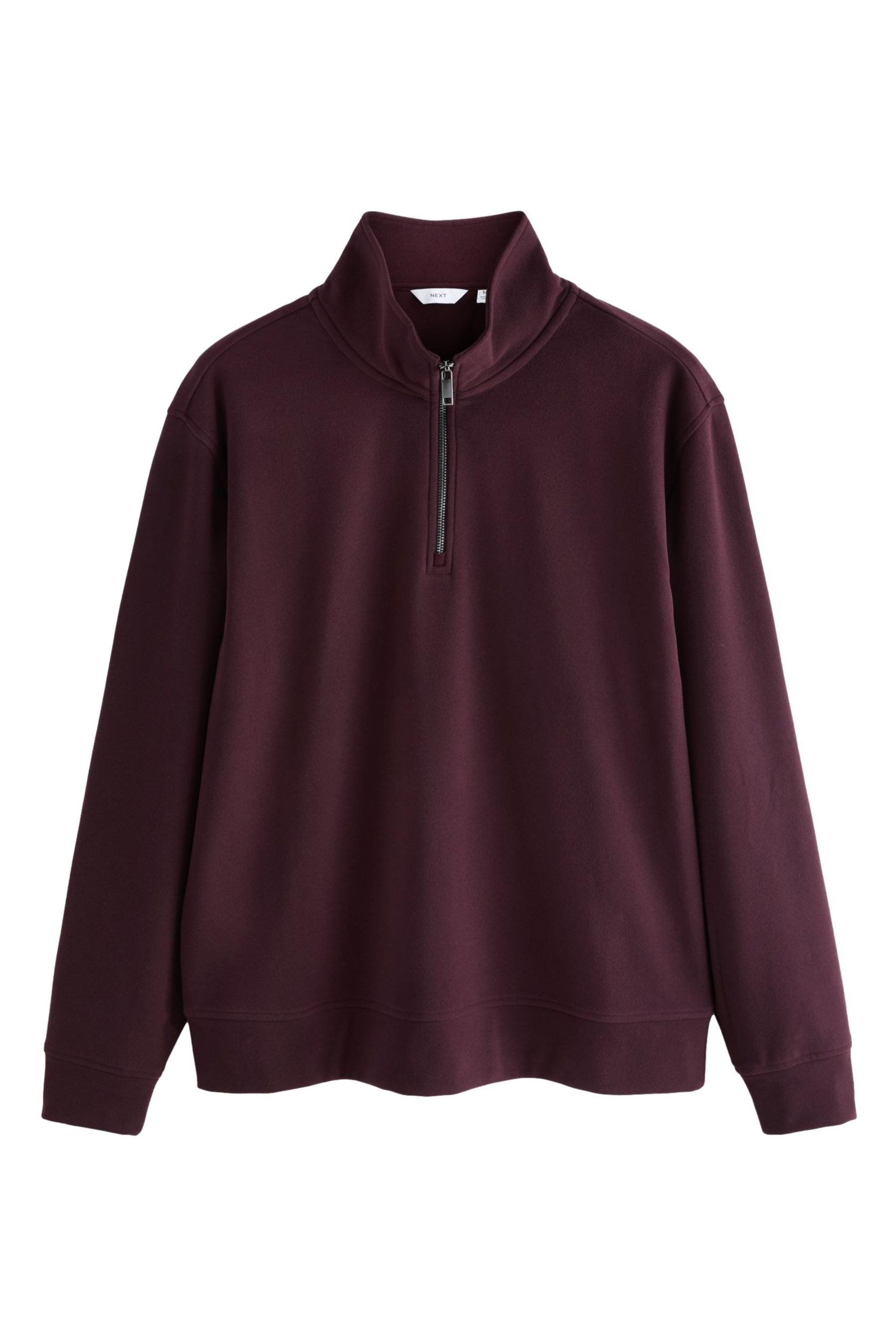 Fleecepullover Weiches Sweatshirt mit 1/4-Reißverschluss