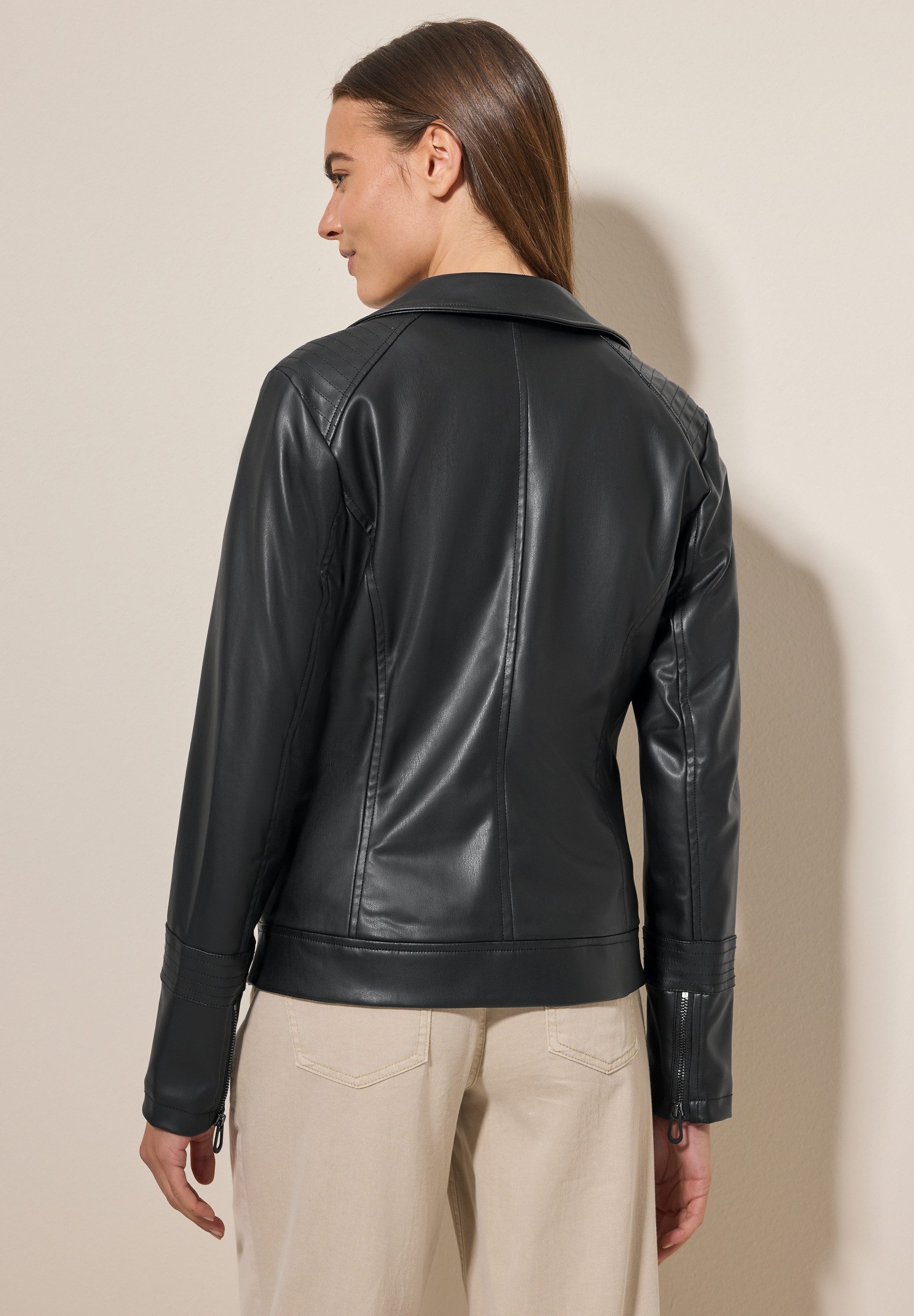 CECIL Bikerjacke mit asymmetrichem Reißverschluss günstig online kaufen