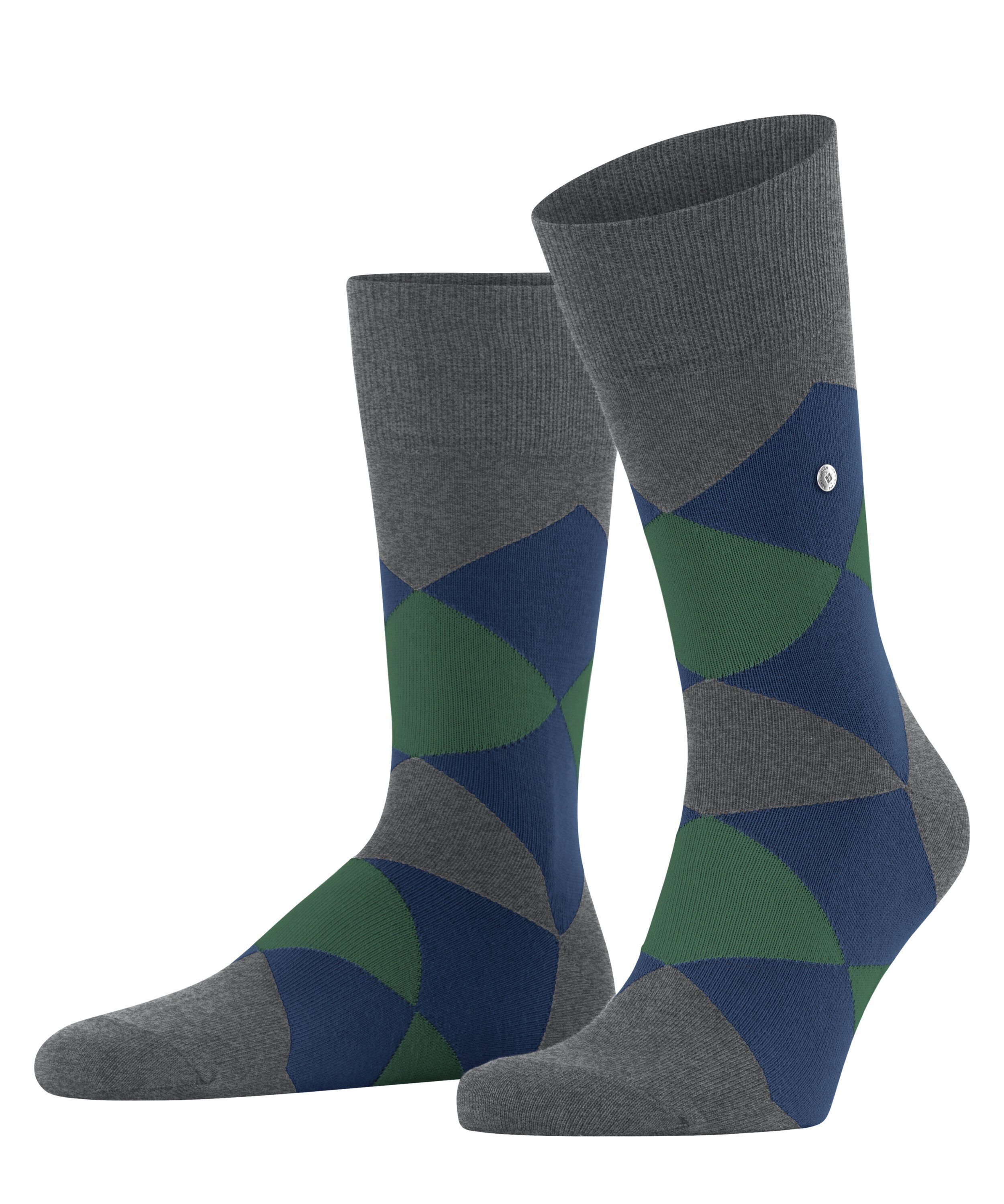 (1-Paar) Burlington (3975) mel. Socken Clyde carbon