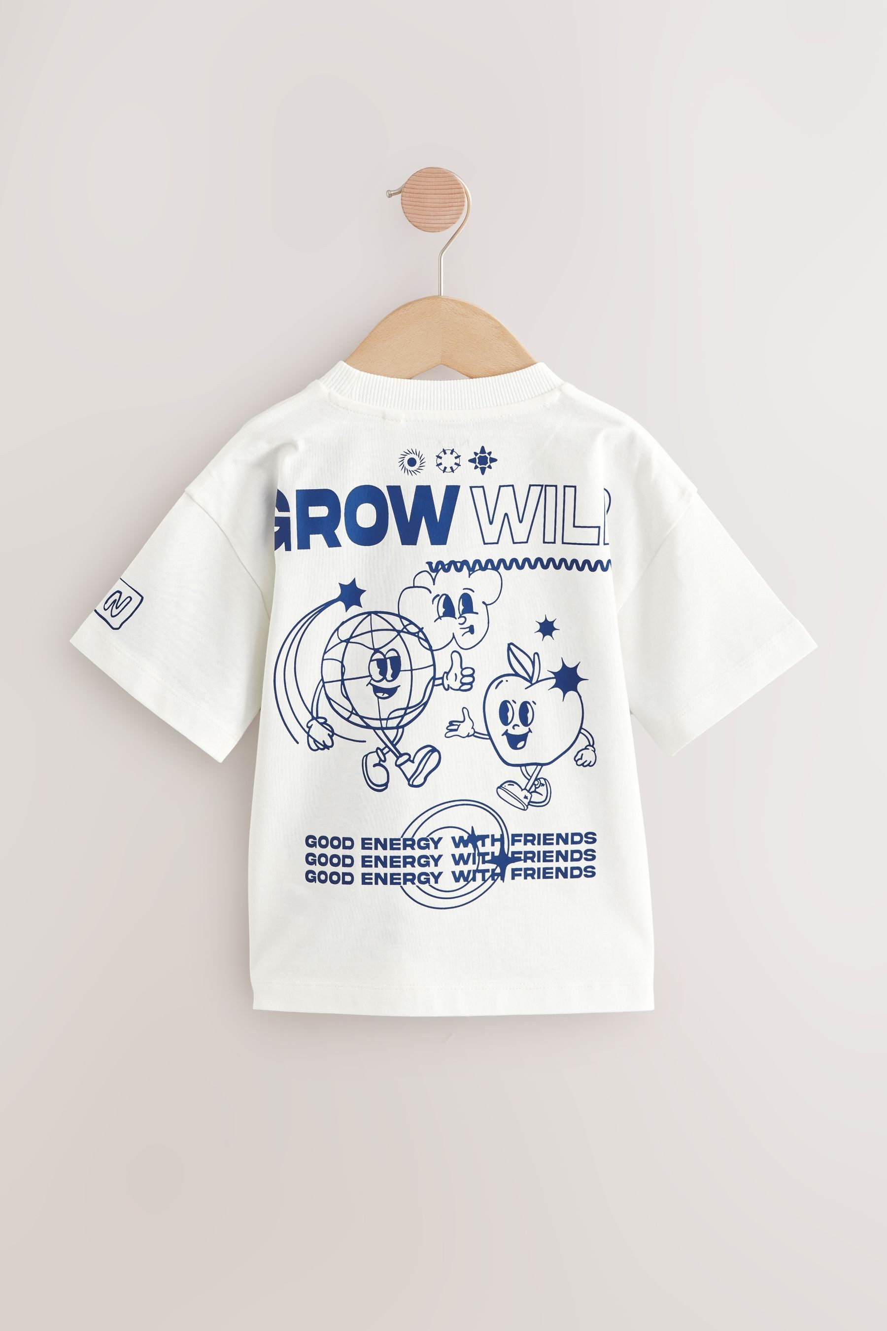 Next T-Shirt T-Shirt mit Rückenmotiv aus günstig online kaufen