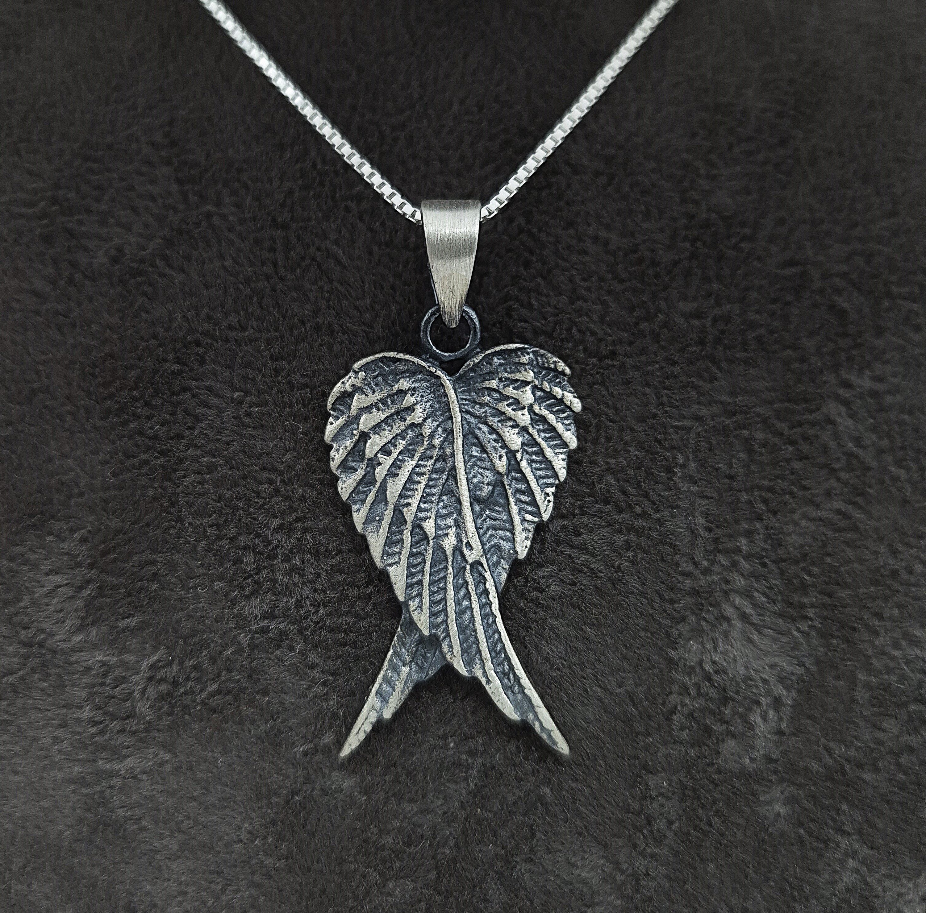 NAHLE Kette mit Anhänger Engel Flügel Glücksbringer Schutzengel Engelsflüge günstig online kaufen