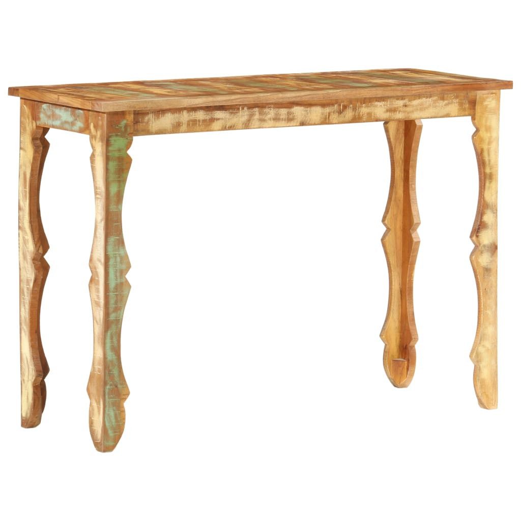 vidaXL Beistelltisch Konsolentisch 110×40×76 cm Recyceltes Massivholz
