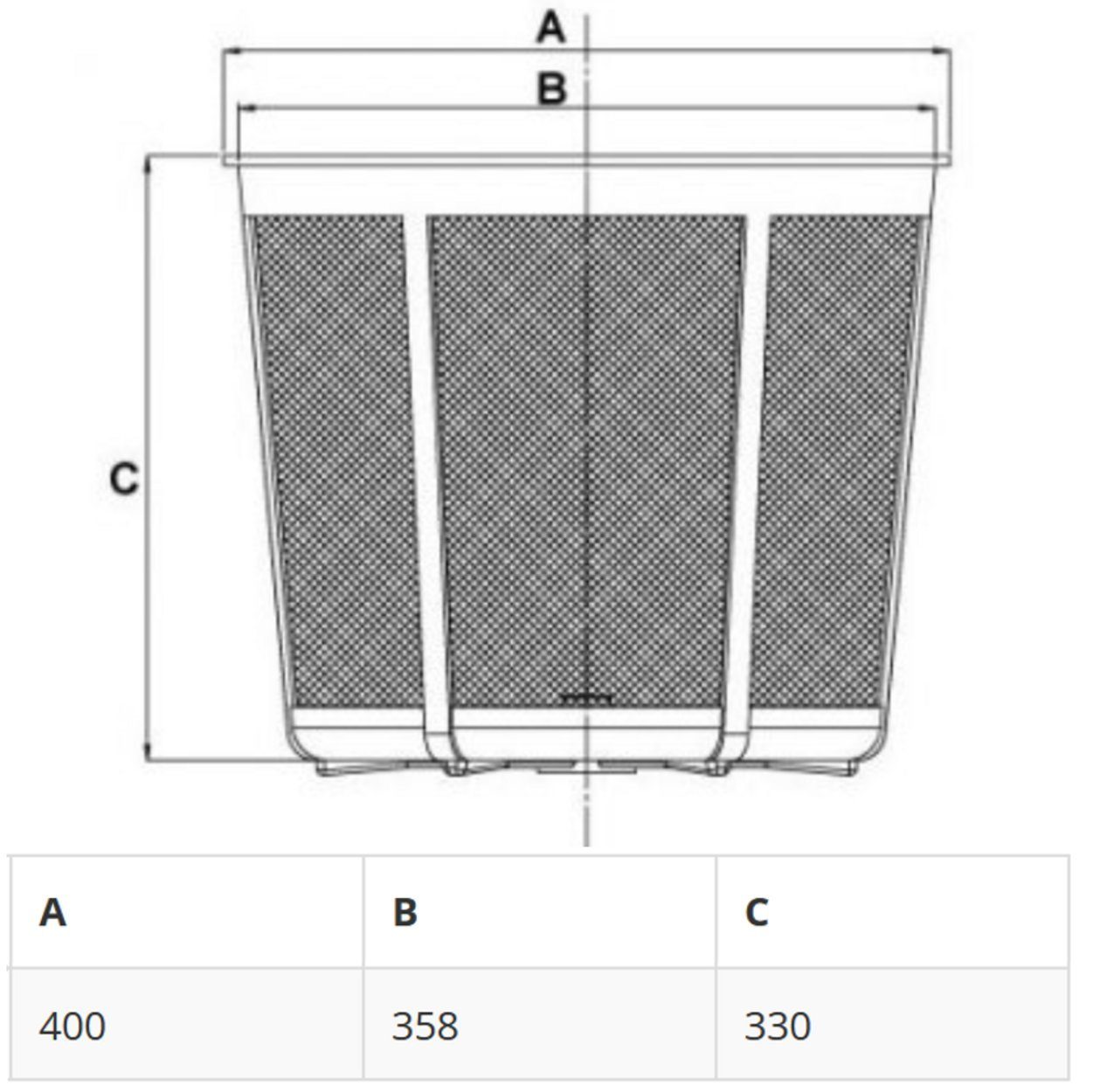 Uzman Teichfilter Filterkorb Teichfilter Ø30 Regenfilter günstig online kaufen