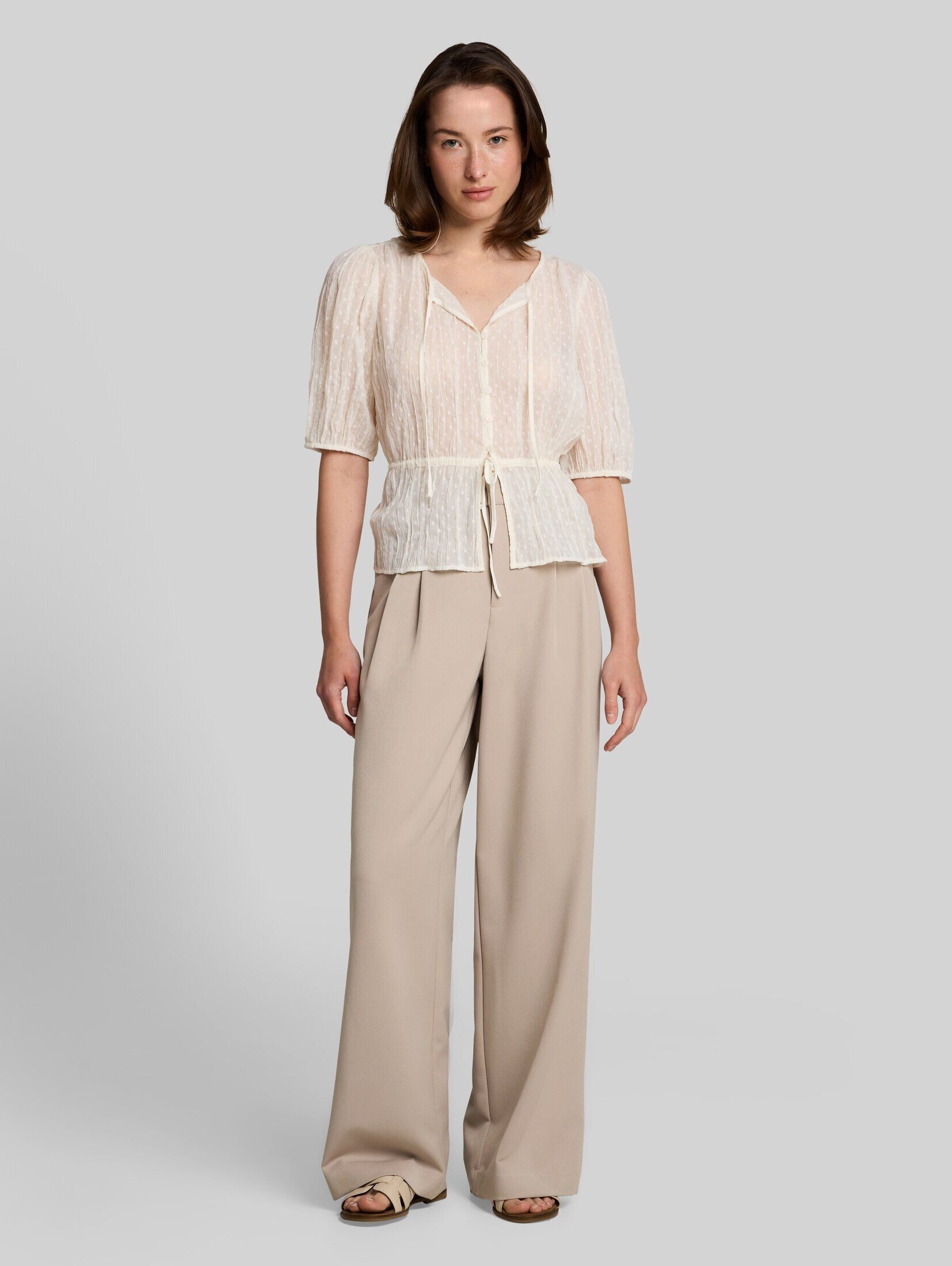TOM TAILOR Denim Stoffhose Hosen & Chino Wide Leg Hose
