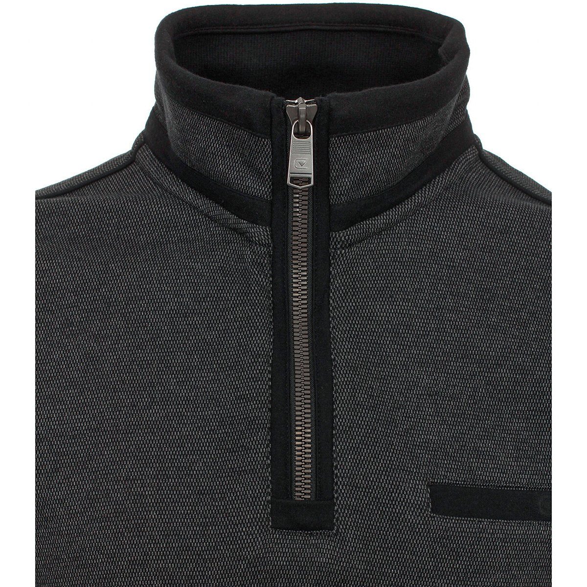 CASAMODA Sweater CasaModa Troyer-Sweatshirt XXL anthrazit melange günstig online kaufen