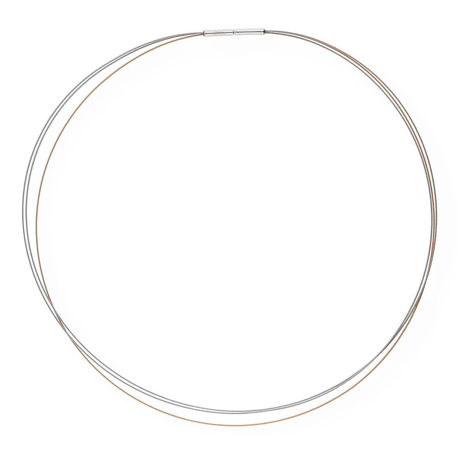 Boccia Collier Stahl/Titan Zweifarbig günstig online kaufen