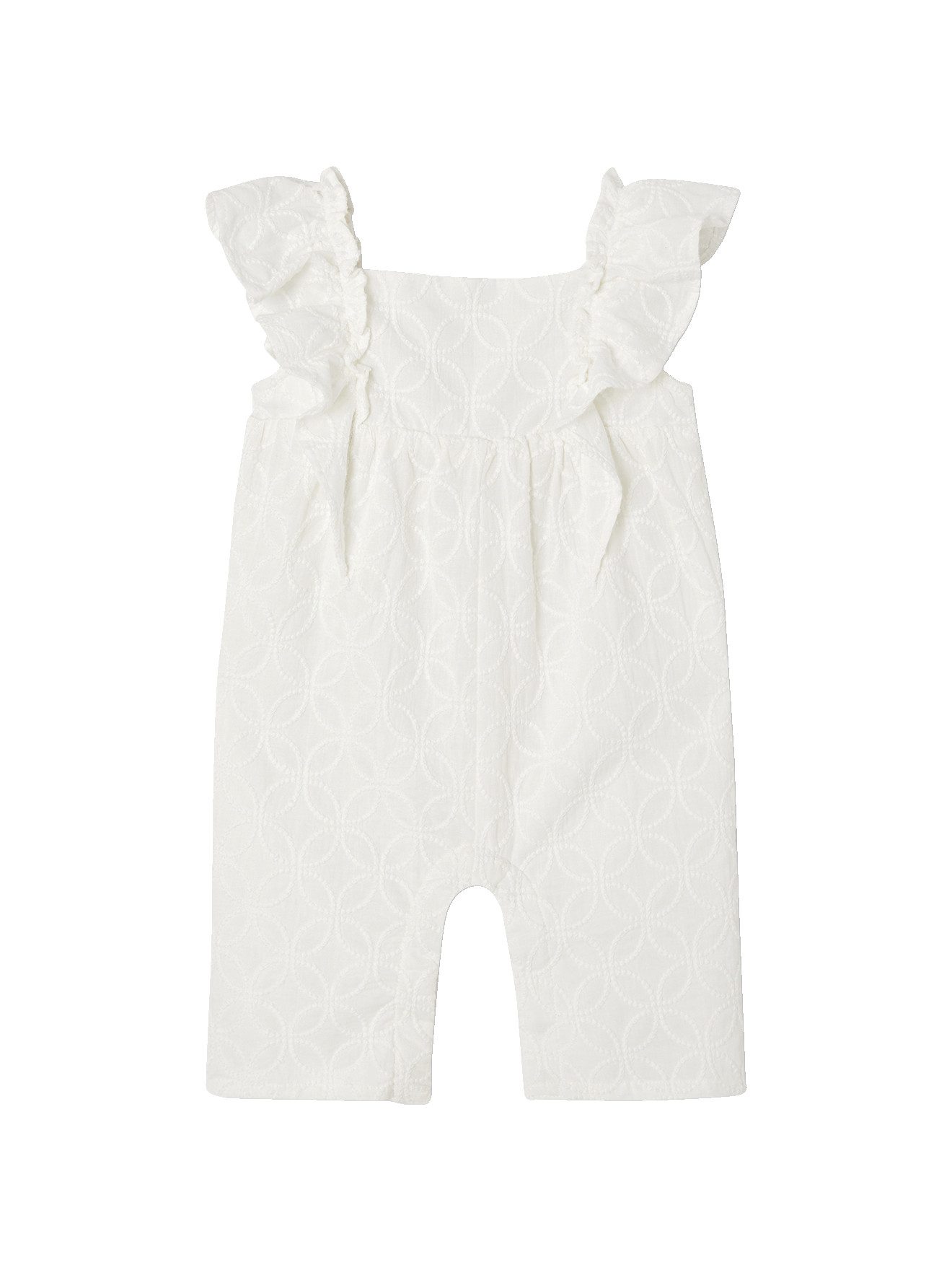 vertbaudet Jumpsuit Festlicher Baby Overall mit Stickereien