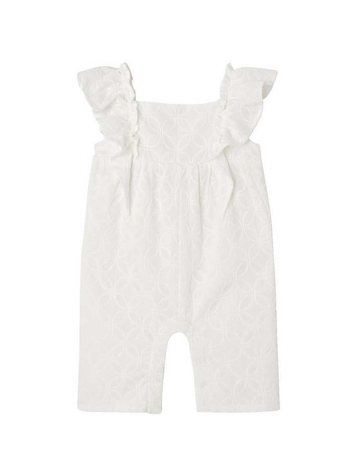 vertbaudet Jumpsuit Festlicher Baby Overall mit Stickereien