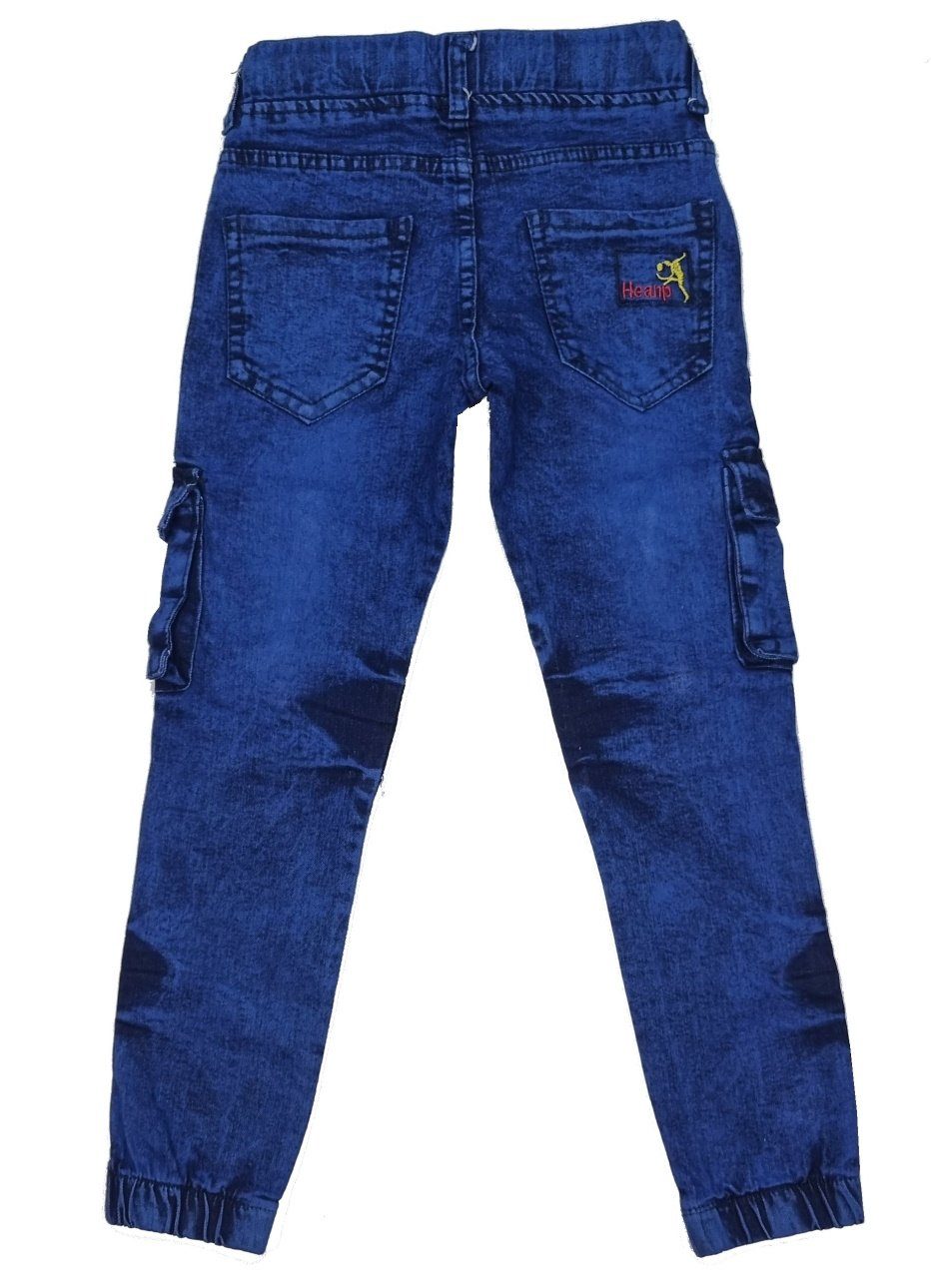 Fashion Boy Cargo Stretch-Anteil mit Jeans Cargojeans Hose J8624