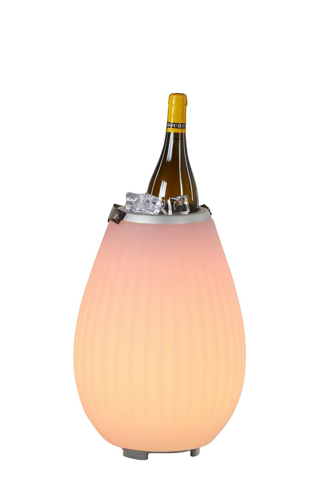 Joouls Weinkühler 3in1 LED beleuchtet mit Bluetooth Lautsprecher JOOULY 35, Ø25x39cm