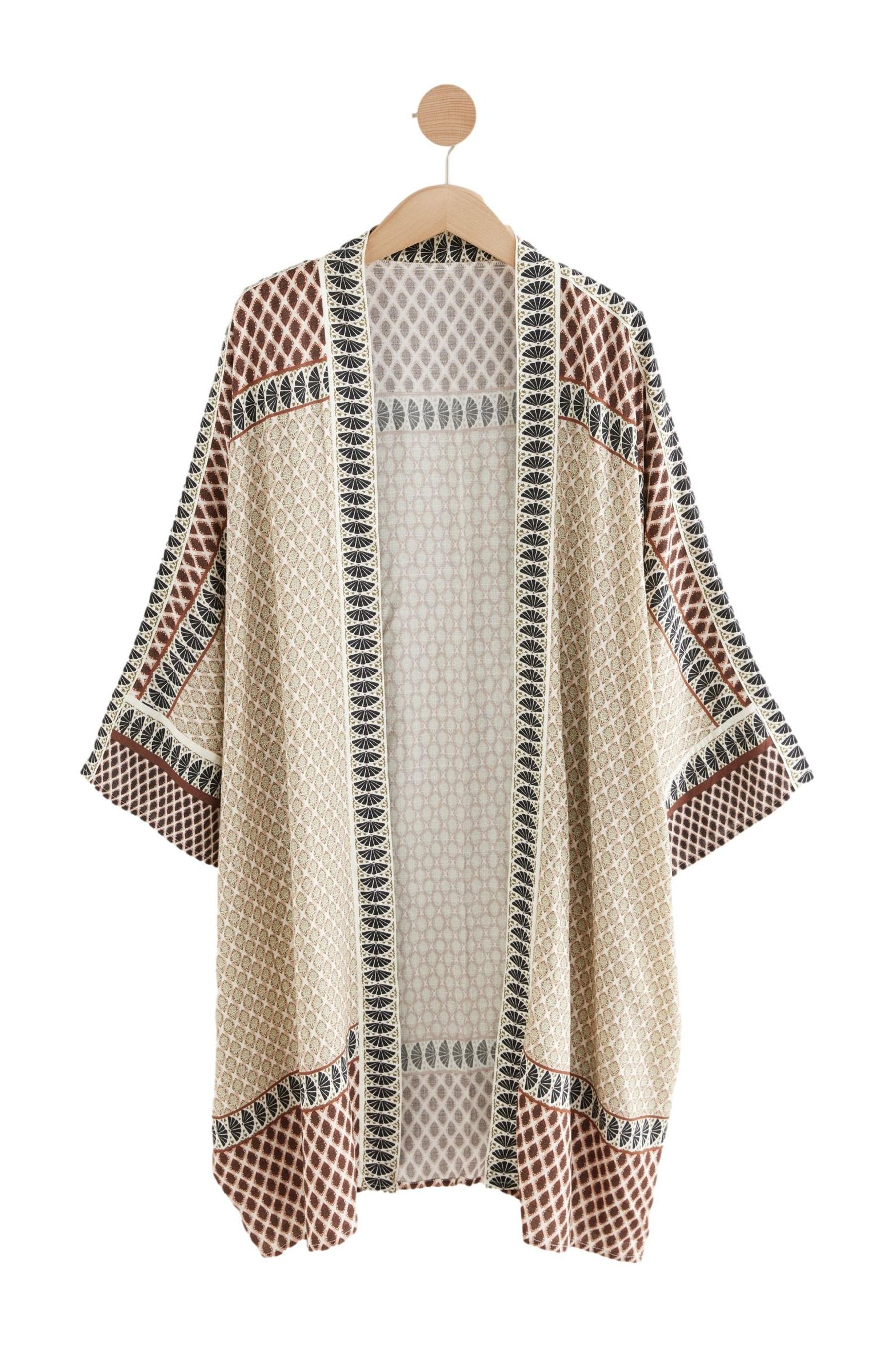 Next Strandkleid Lange Kimono-Jacke (1-tlg) günstig online kaufen