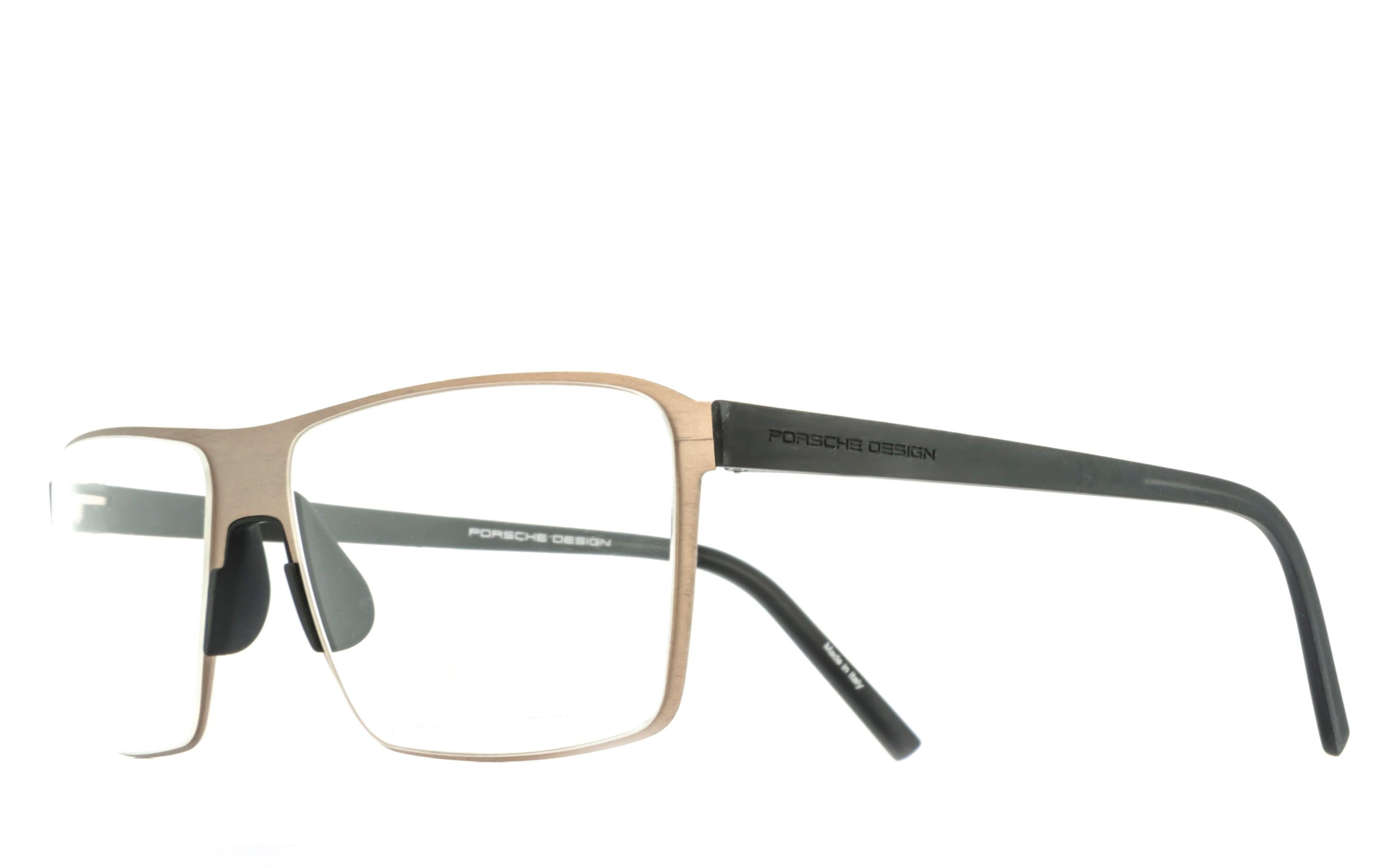 Brille, Brille, Gamingbrille, PORSCHE Sehstärke Bildschirmbrille, Brille Design Blaulicht Bürobrille, Blaulichtfilter ohne
