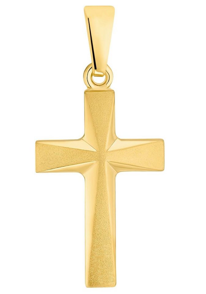 Amor Kettenanhänger Golden Cross, 2013510, Made in Germany