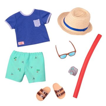 Our Generation Puppenkleidung Deluxe Outfit Beach Boy Junge für 46 cm Puppen