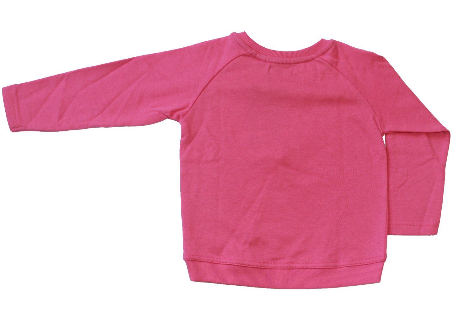 Sweatshirt Mädchen (1-tlg) Sweatshirt pink Pullover Seven Blue Seven Blue angeraut